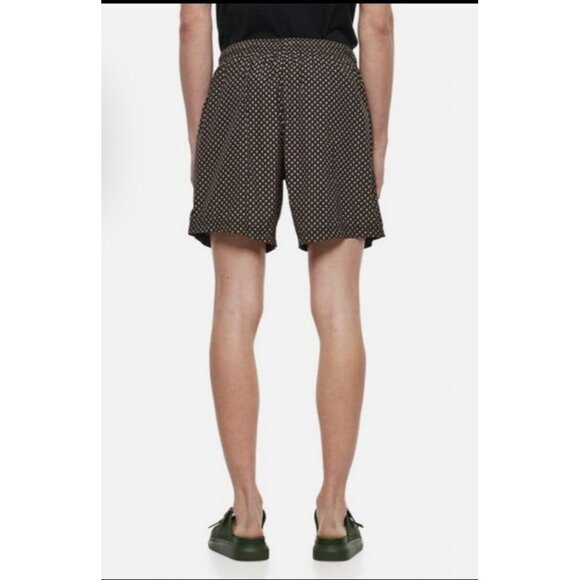 ALEXANDER MCQUEEN 'DOTS SKULL' Mens SWIMWEAR Size Small Designer Swim Trunks - Picture 8 of 9